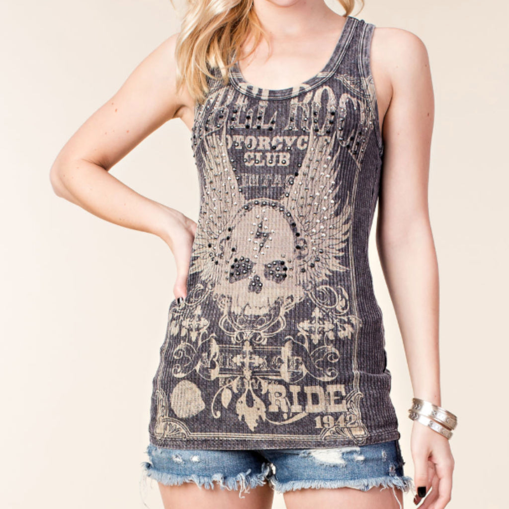 Cali Girl Sandy Beach Ride Or Die Racerback Tank Top