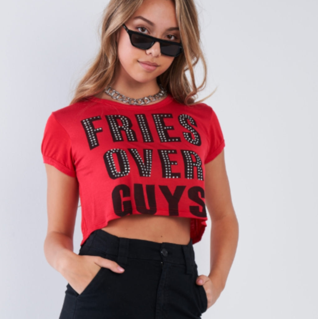 Trendy Bike Week 2020 Funny Graphic Crop Top